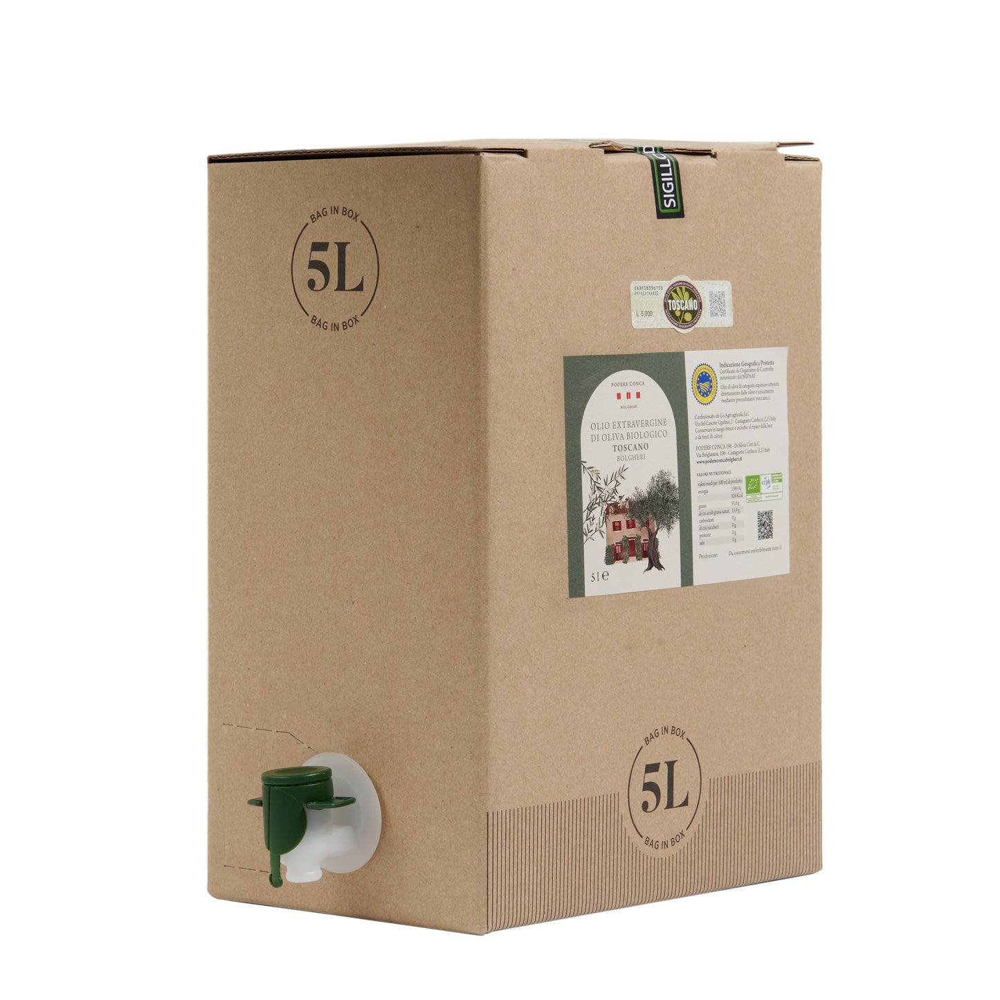 Olio EVO Biologico 5lt